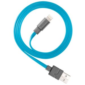 Ventev Sync/Charge Cable Apple 9-Pin Lightning - Blue