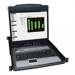 8-Port Rack Console KVM Switch 19in LCD