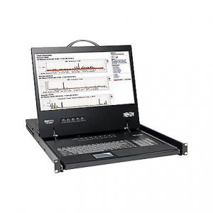 16-Port Rack Console KVM Switch 19in LCD