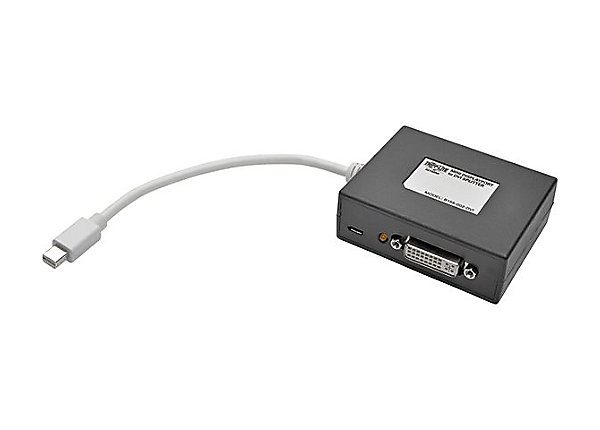 2-Port Mini DisplayPort to DVI Splitter