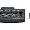 Kensington Pro Fit Wireless Comfort Desktop Set - keyboard and mouse set