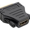 HDMI to DVI-D Cable Adapter 1080p F/M