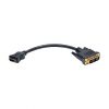 8in HDMI to DVI-D Adapter Cable F/M