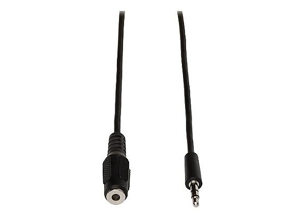 6ft Mini Stereo Audio Cable 3.5mm M/F