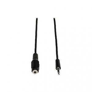 10ft Mini Stereo Audio Cable 3.5mm M/F