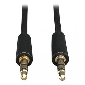1ft Mini Stereo Audio Cable 3.5mm M/M