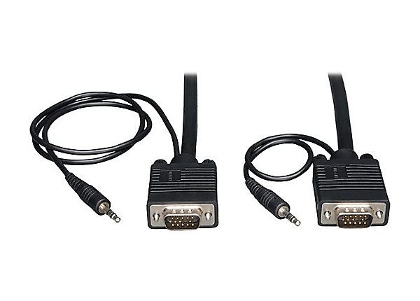 25ft VGA Coax Cable w/ Audio/RGB 3.5mm