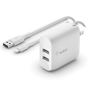Accezz Chargeur Mural avec câble Lightning vers USB-C - Chargeur